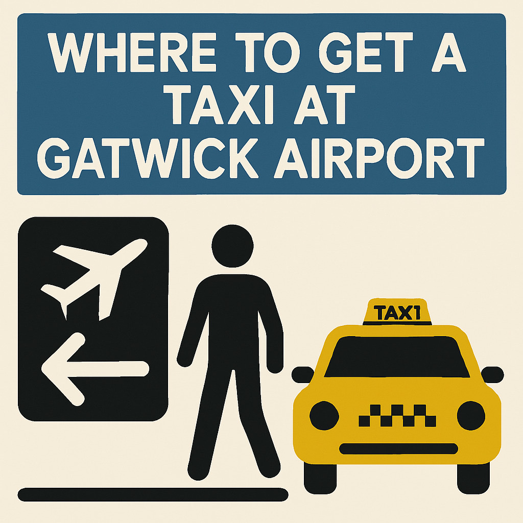 Where to Get a Taxi at Gatwick Airport