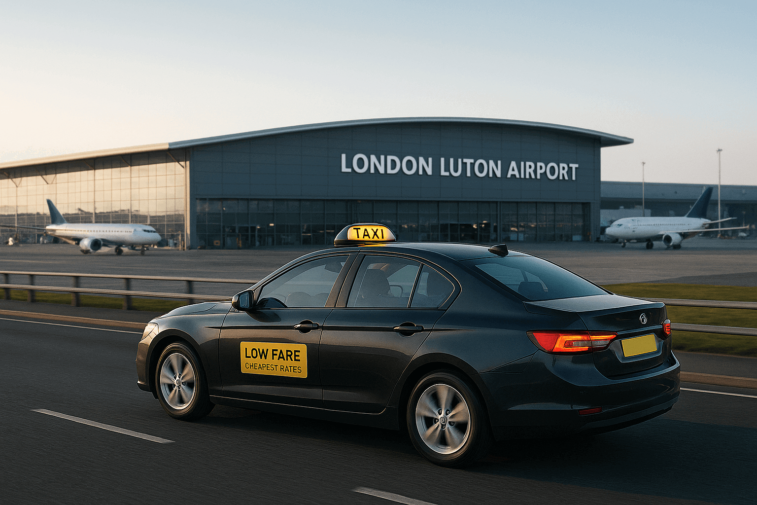 Cheapest Taxi to Luton Airport | Low Cost & Affordable Transfers