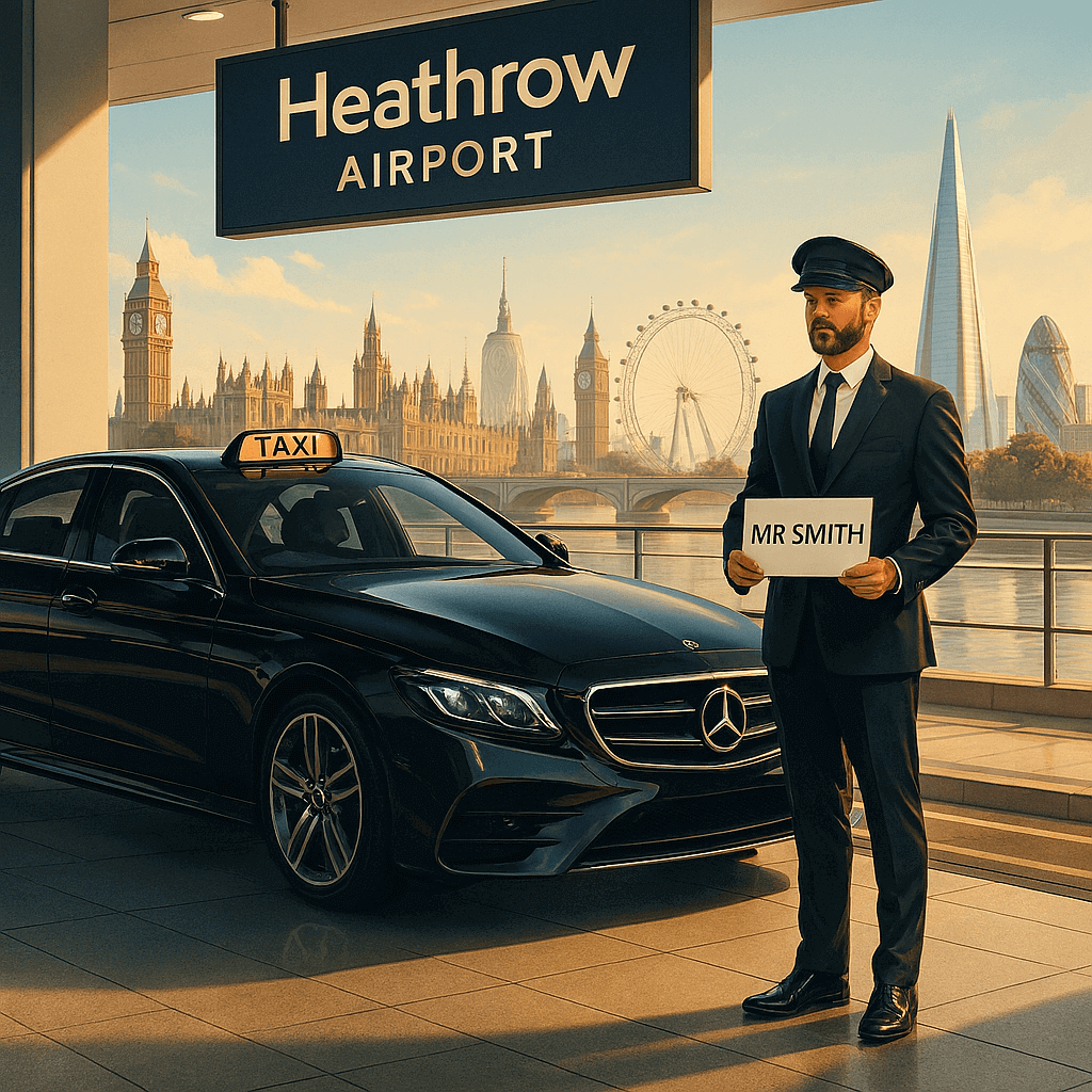 How to Book a Reliable Heathrow Airport Taxi Online | Peliccan Cars