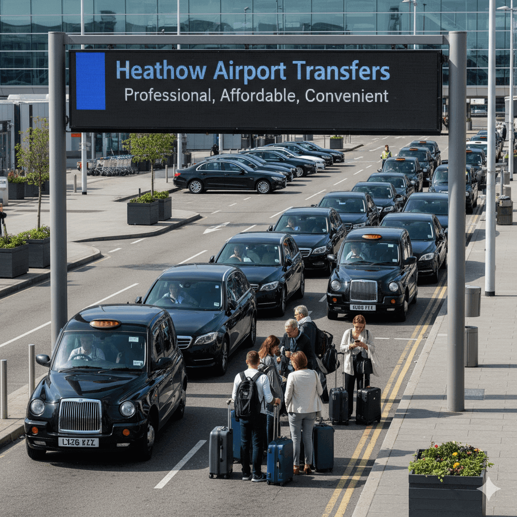 Heathrow Airport Taxi Costs 2025 | Average Fares & Transfer Prices