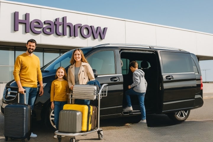 Affordable Heathrow Airport Taxi for Families & Groups | Peliccan Cars