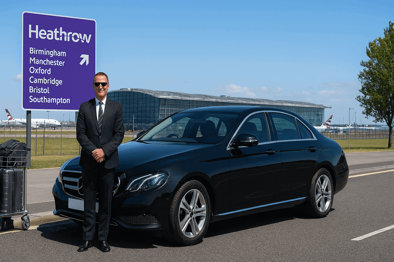 Best Heathrow Airport Taxi Routes to Top UK Cities | Peliccan Cars