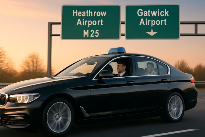 Taxi from Heathrow to Gatwick | Reliable Airport Transfers UK