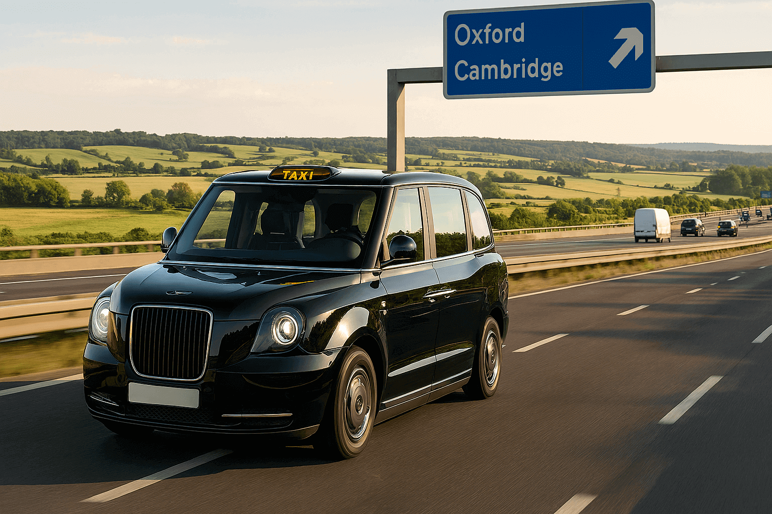 Taxi from Heathrow to Oxford, Cambridge & Beyond